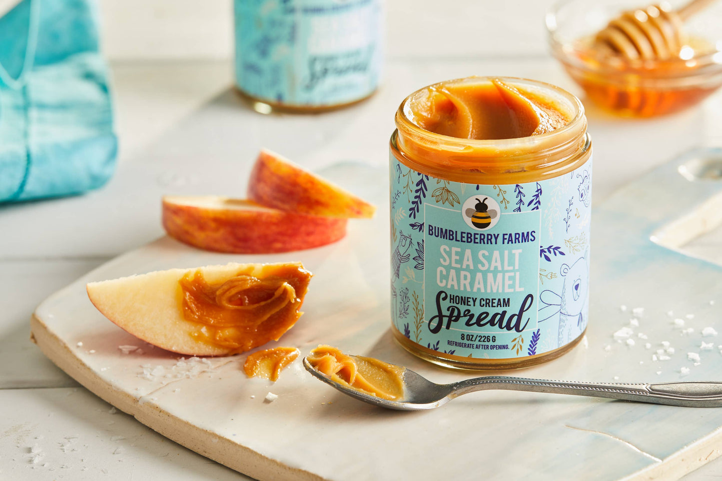 Spread - Sea Salt Caramel Honey Cream (8oz)