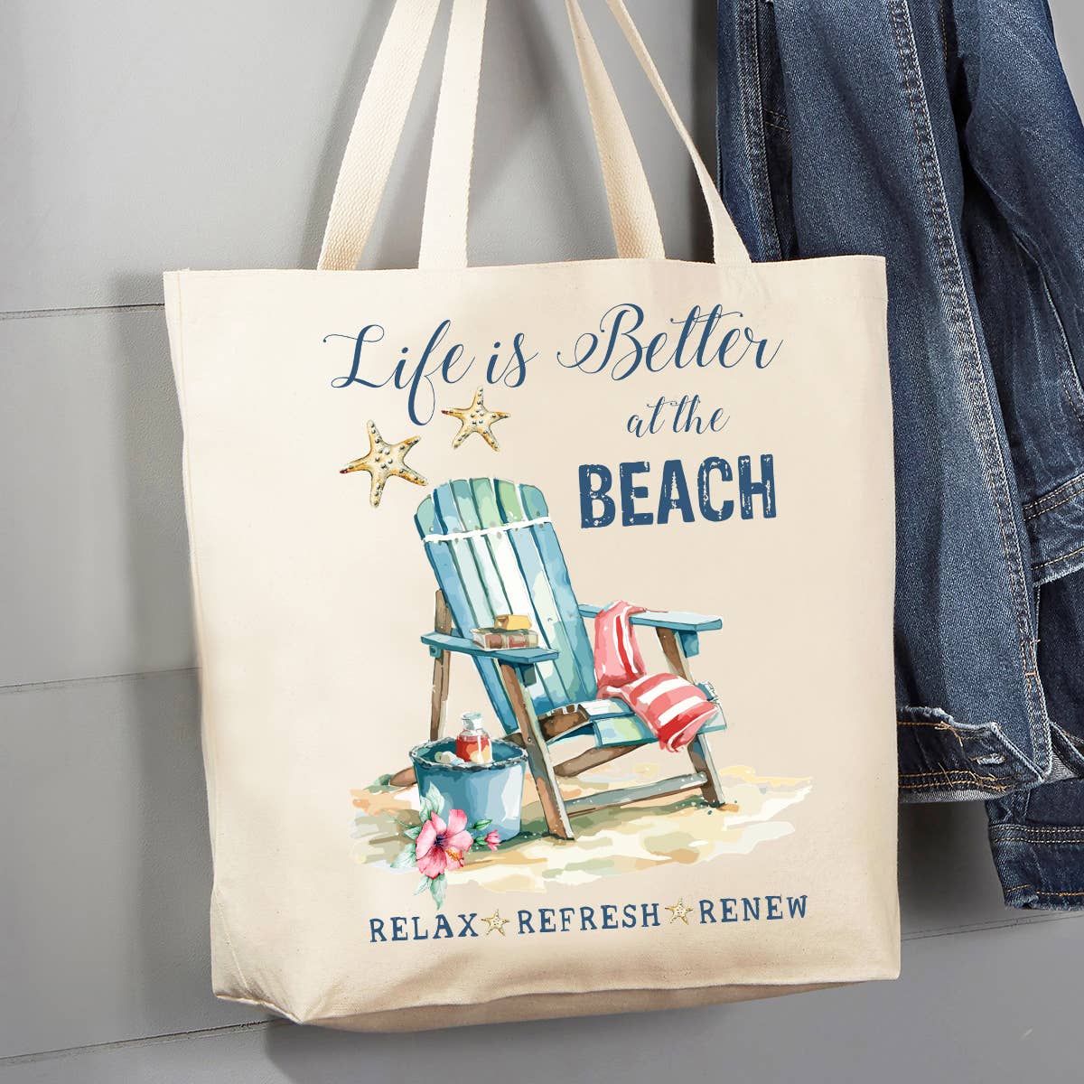 Tote Bag -Chic Designs  12 oz