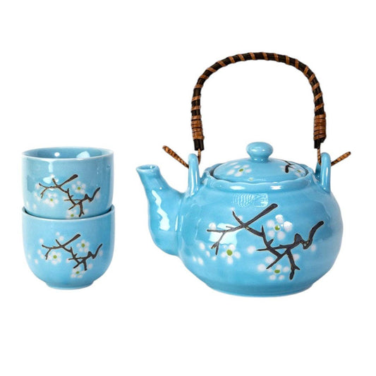 Teaset - Blue Sakura Cherry Blossoms 22oz