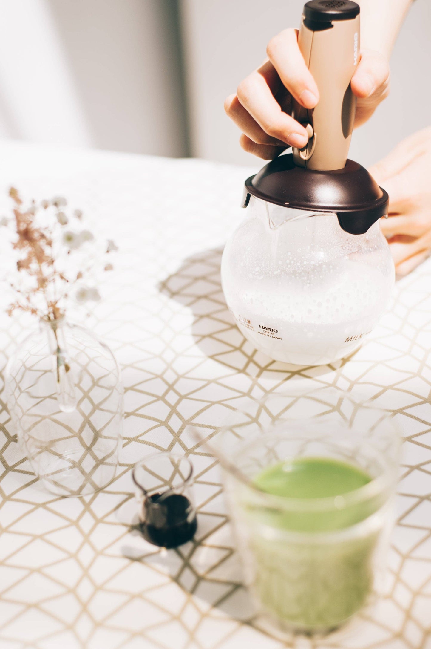 Matcha Frother & Creamer Set