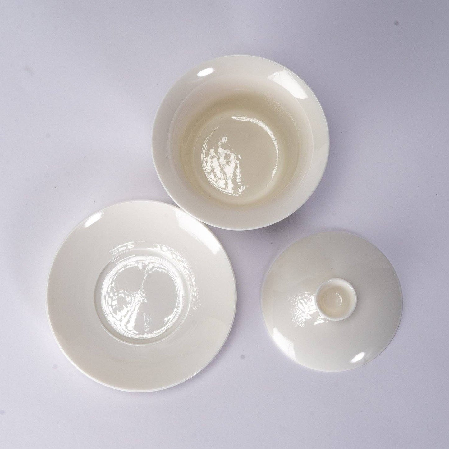 Gaiwan -  Tea Brewing Cup with Lid Quiet Peaks 6.7oz