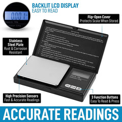 Digital Scale - Grams and Ounces (0.01g/100g)
