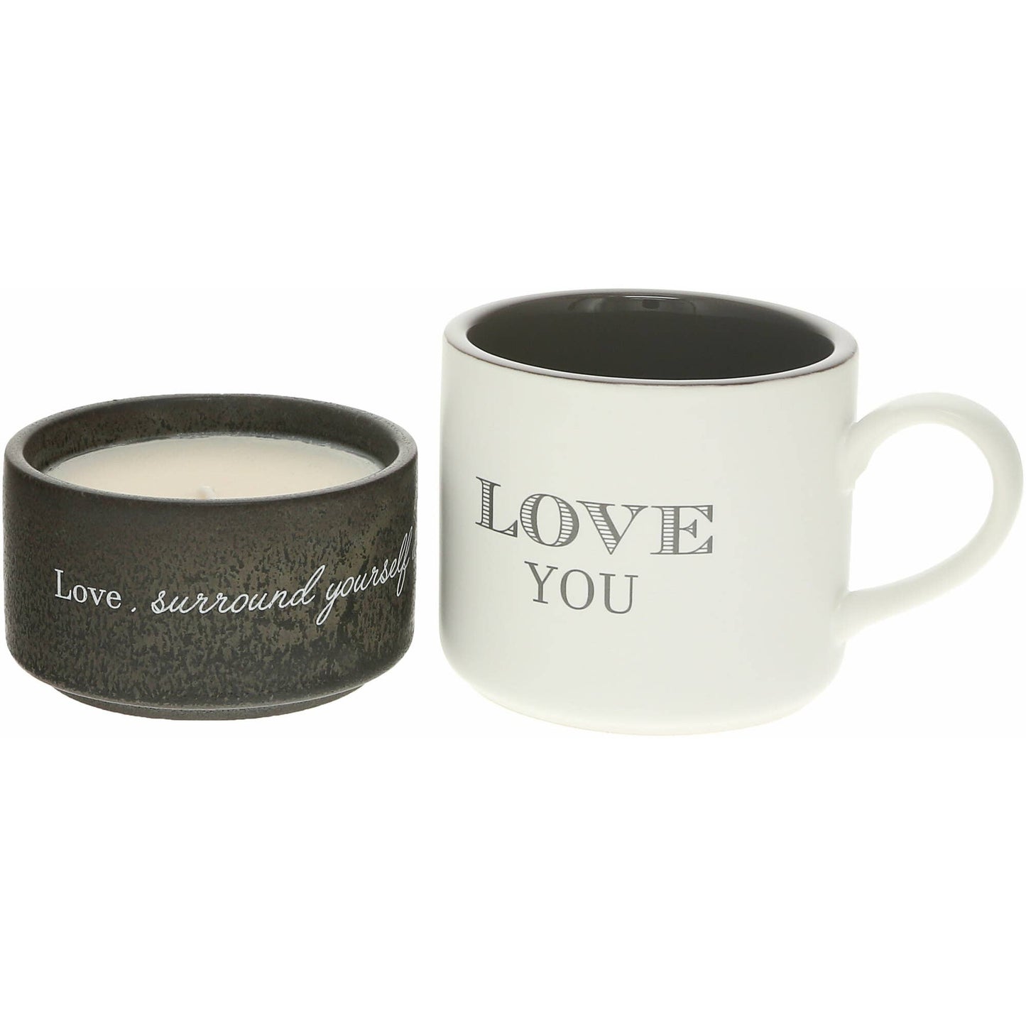 Mug and Candle Set -Love
