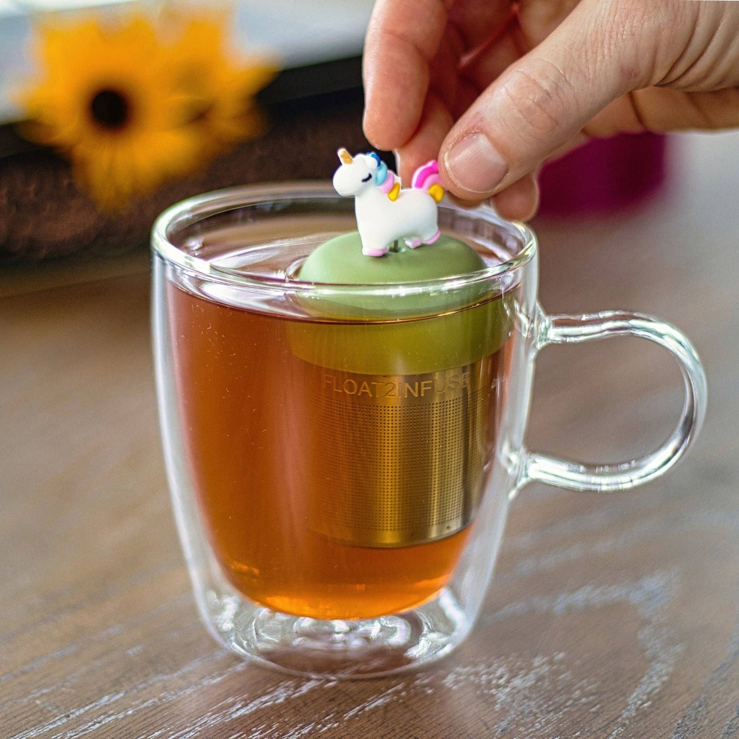 Tea Infuser - Floating Unicorn