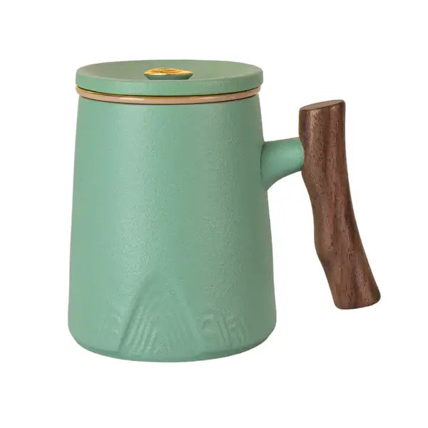 Brew In Mugs - Modern Style With Infuser and lid (12 fl.oz.)