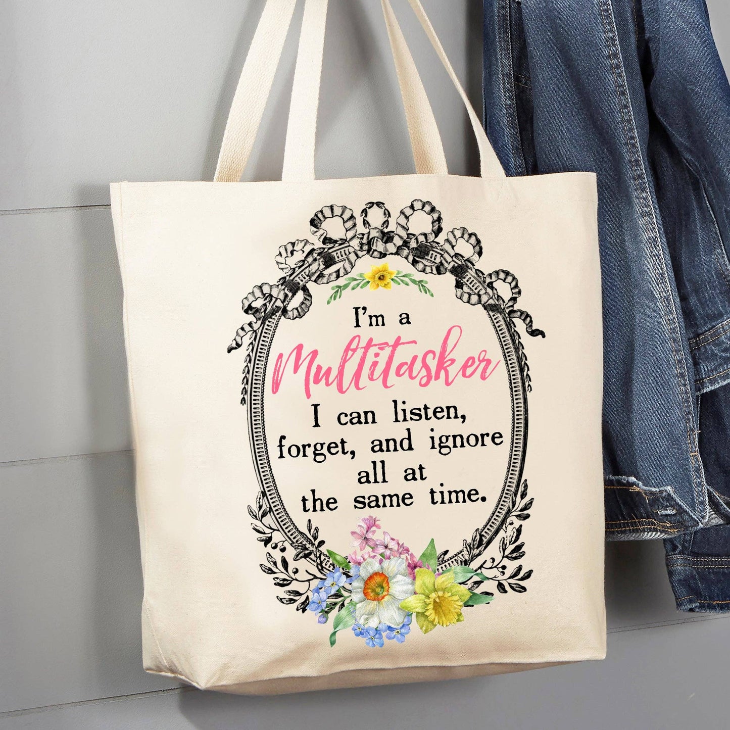 Tote Bag -Chic Designs  12 oz