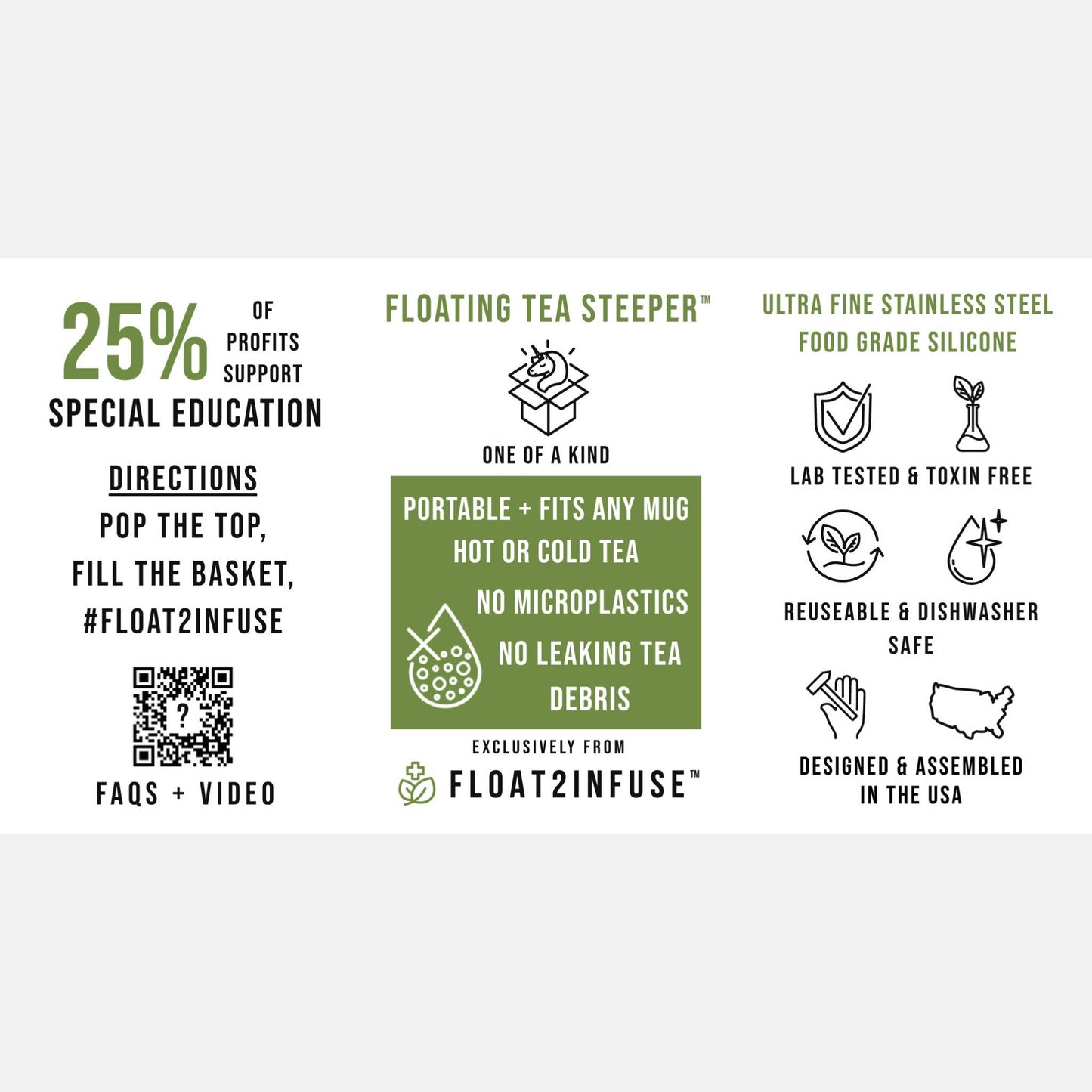 Tea Infuser - Floating Well Read Woman