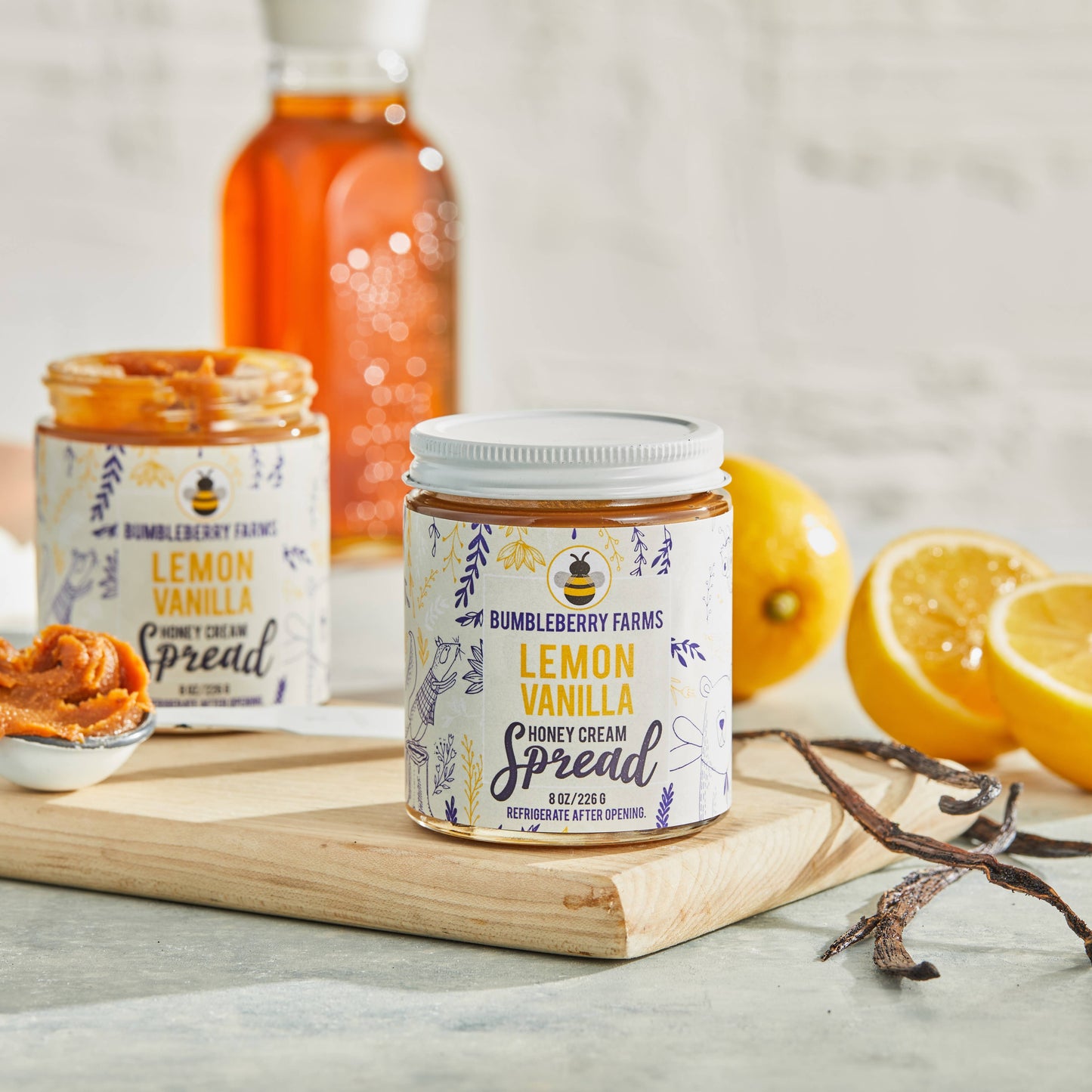 Spread - Lemon Vanilla Honey 8oz