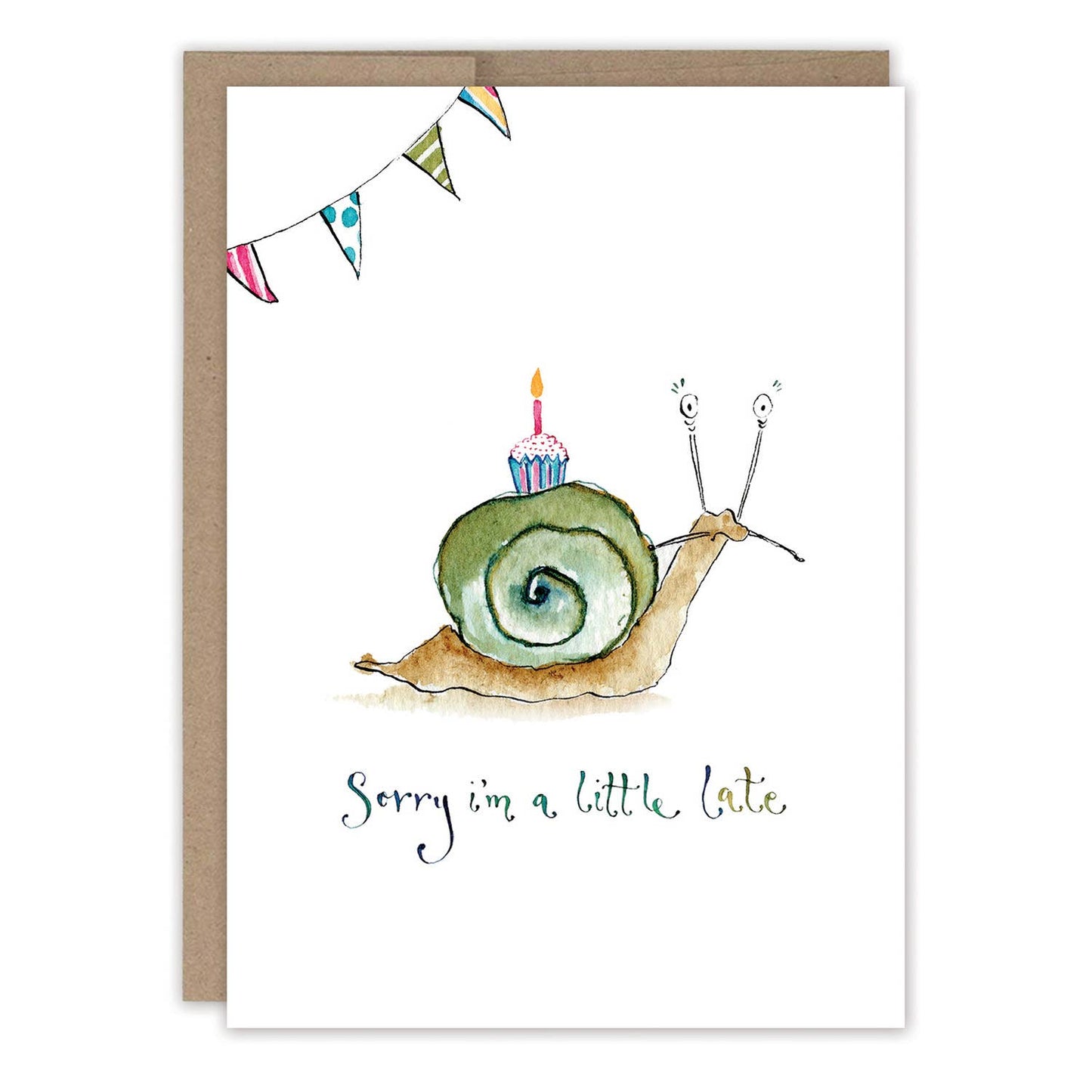 Greeting Card - Belated Birthday Card