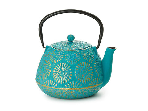 Cast Iron Tea Pot- "Jinan" -34 fl. oz (1 l)