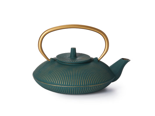 Cast Iron Teapot - Emerald "Tianyu" 20.3 fl. oz. / 0.6 L