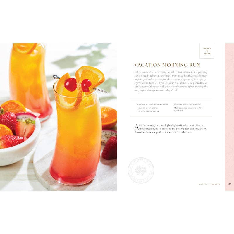 Book - The White Lotus Official Cocktail Collection