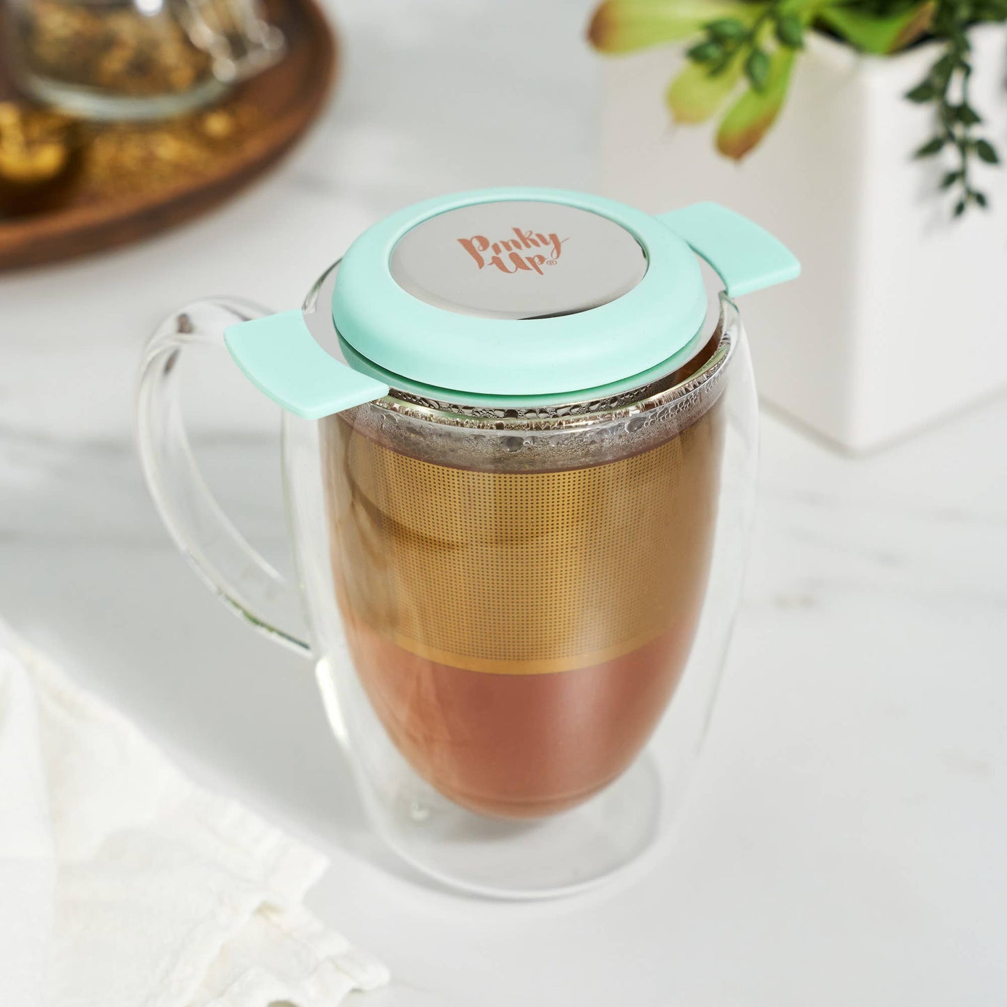 Tea Infuser Basket With Lid