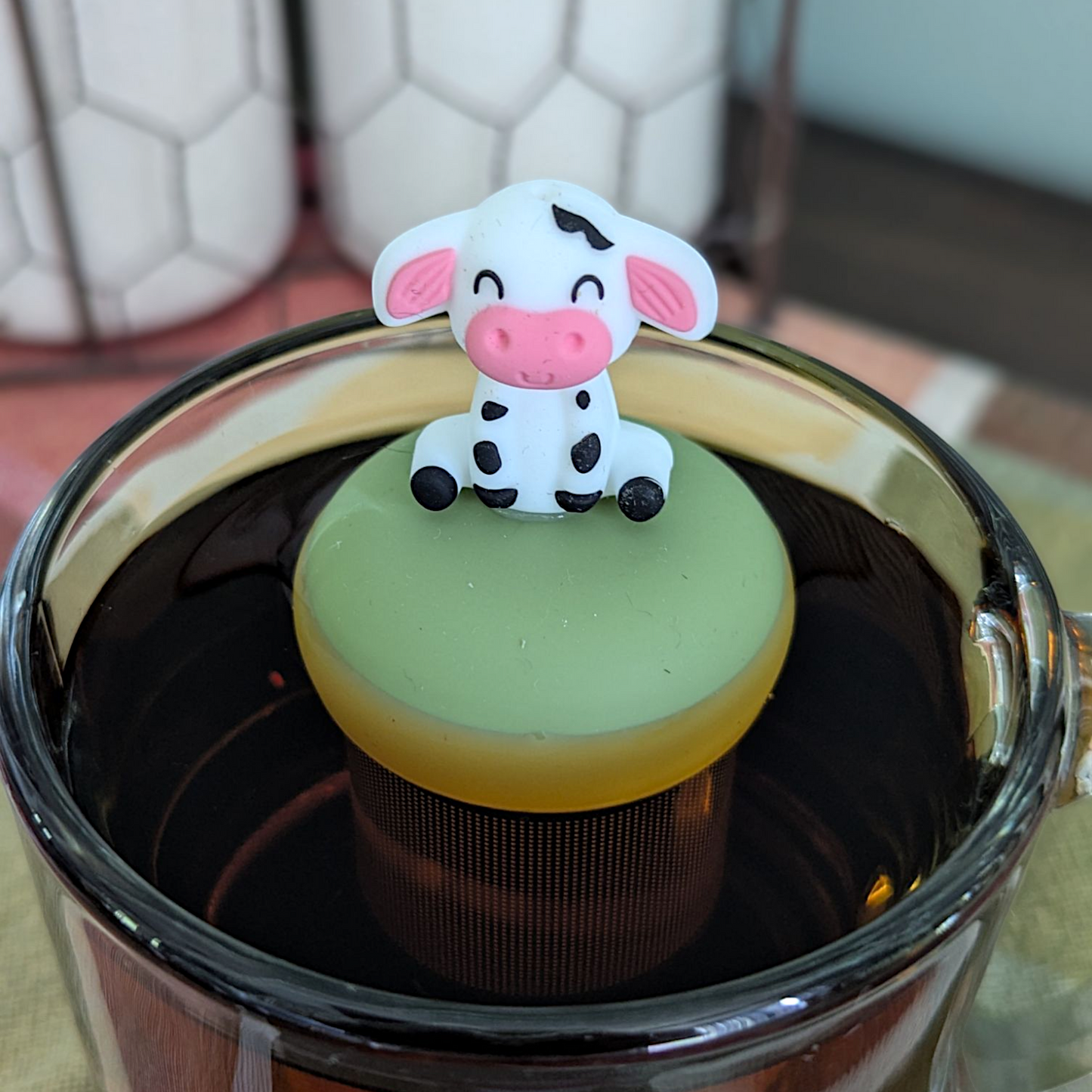 Tea Infuser - Floating Cow