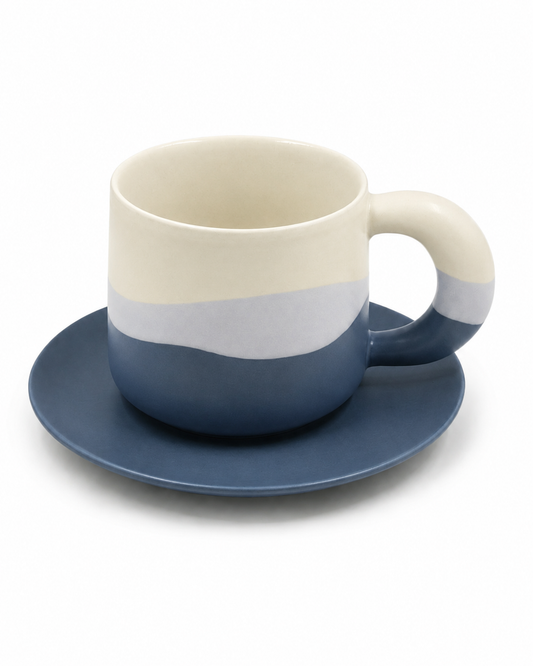 Mug and Saucer Set - Horizon 8oz
