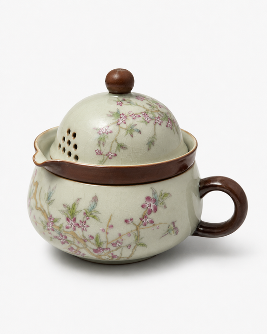 Tea Travel Set - Tea Infuser Cup with Handle