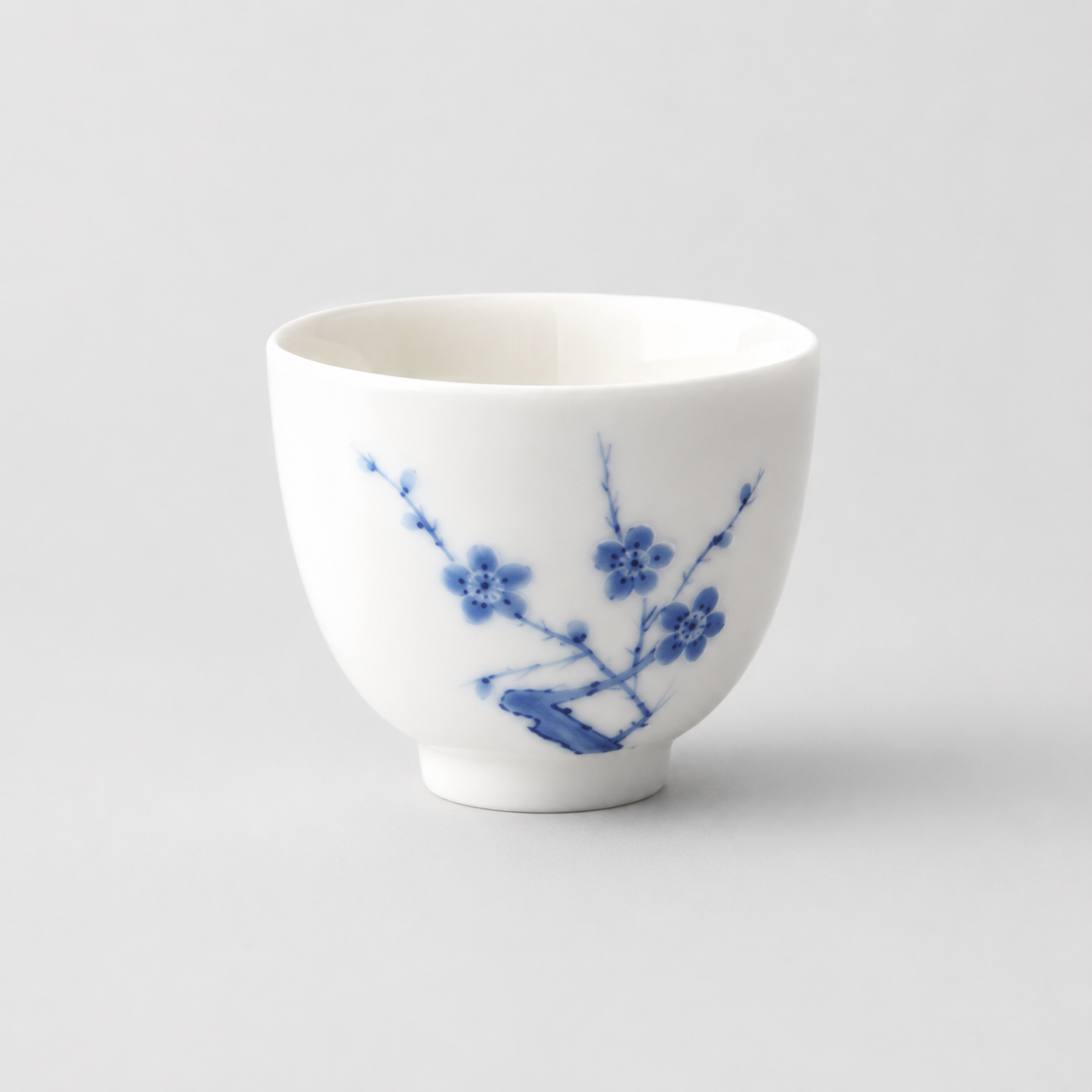 Tea Cup - Hand-Painted Ceramic (4 oz)