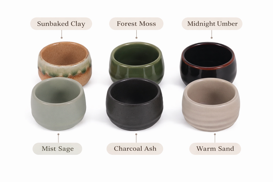 Tea Cups - Handcrafted Porcelain