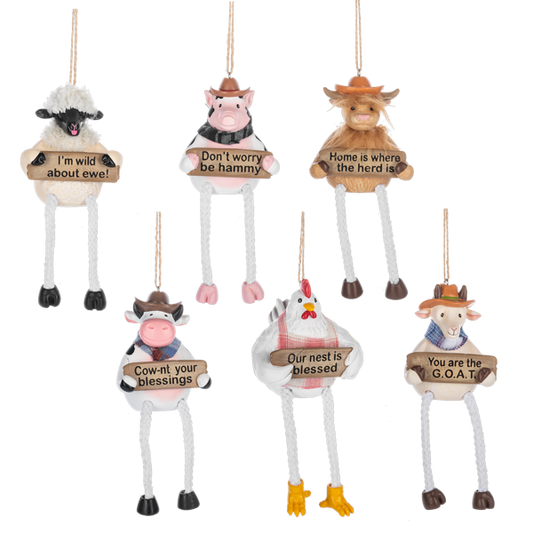 Shelf Sitter - Fluffy Farm