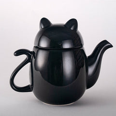 Teapot - Whiskers Charm Cat 22floz