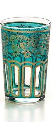 Moroccan Tea Glass - Marrakech Majesty 4.1 fl. oz. (0.12 l)