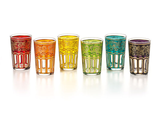 Moroccan Tea Glass - Marrakech Majesty 4.1 fl. oz. (0.12 l)