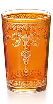 Moroccan Tea Glass -Casablanca Luxe 4.1 fl. oz. (0.12 L)