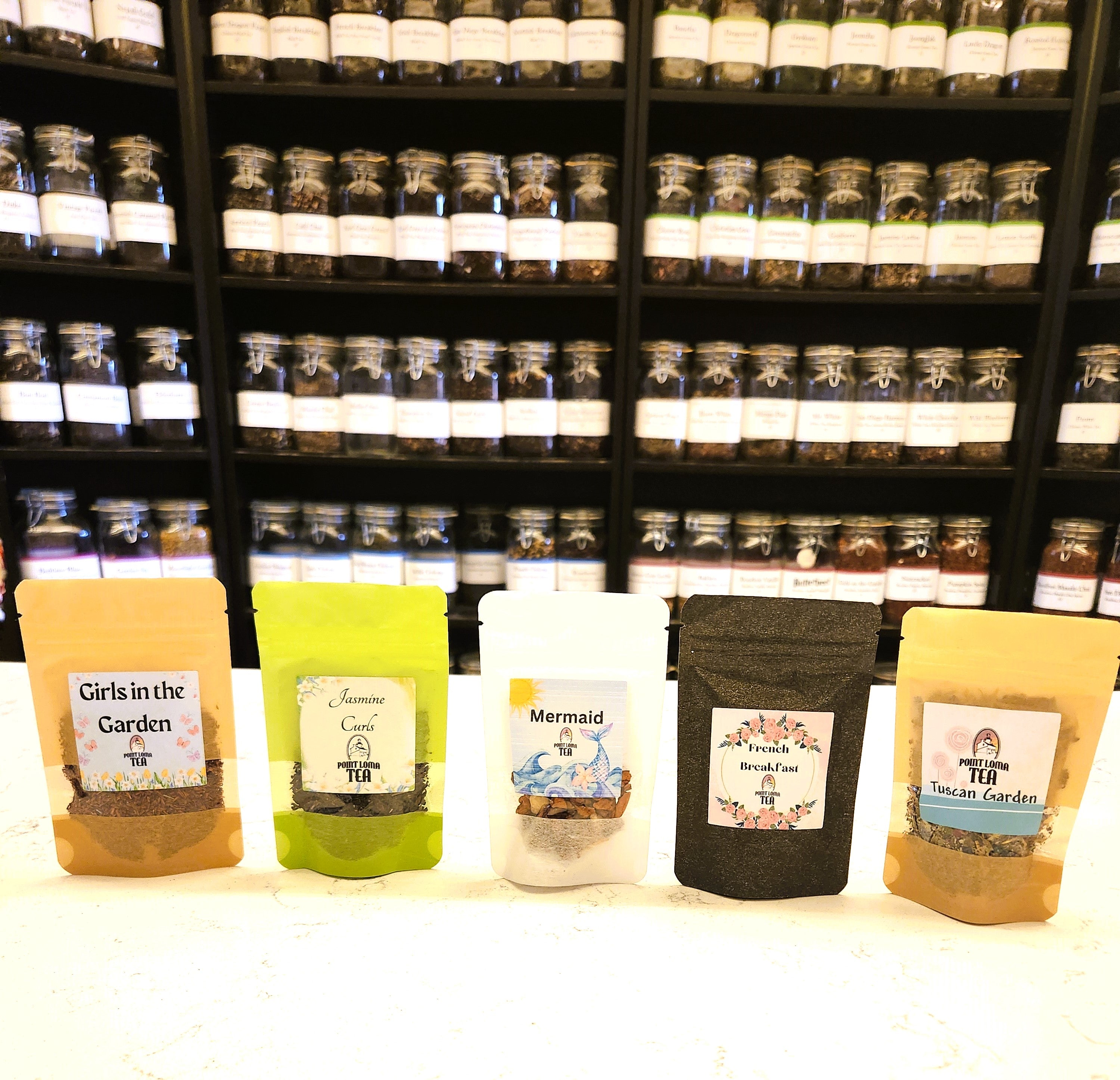 Tea Flight Tea Sampler Set-Point Loma Tea Flight