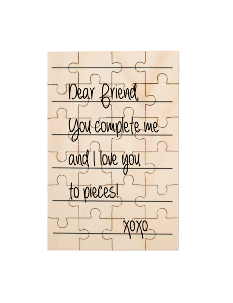 Greeting Card - Puzzle