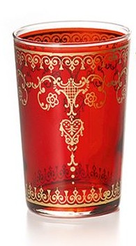 Moroccan Tea Glass -Casablanca Luxe 4.1 fl. oz. (0.12 L)