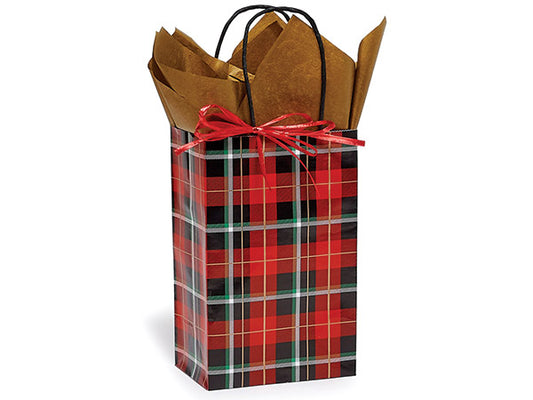 Gift Bag - Plaid (Holiday)