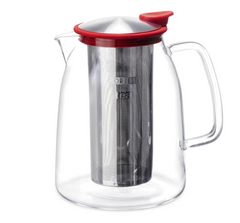 Brew In Tea Maker-Flask Glass Tea Maker 68 oz