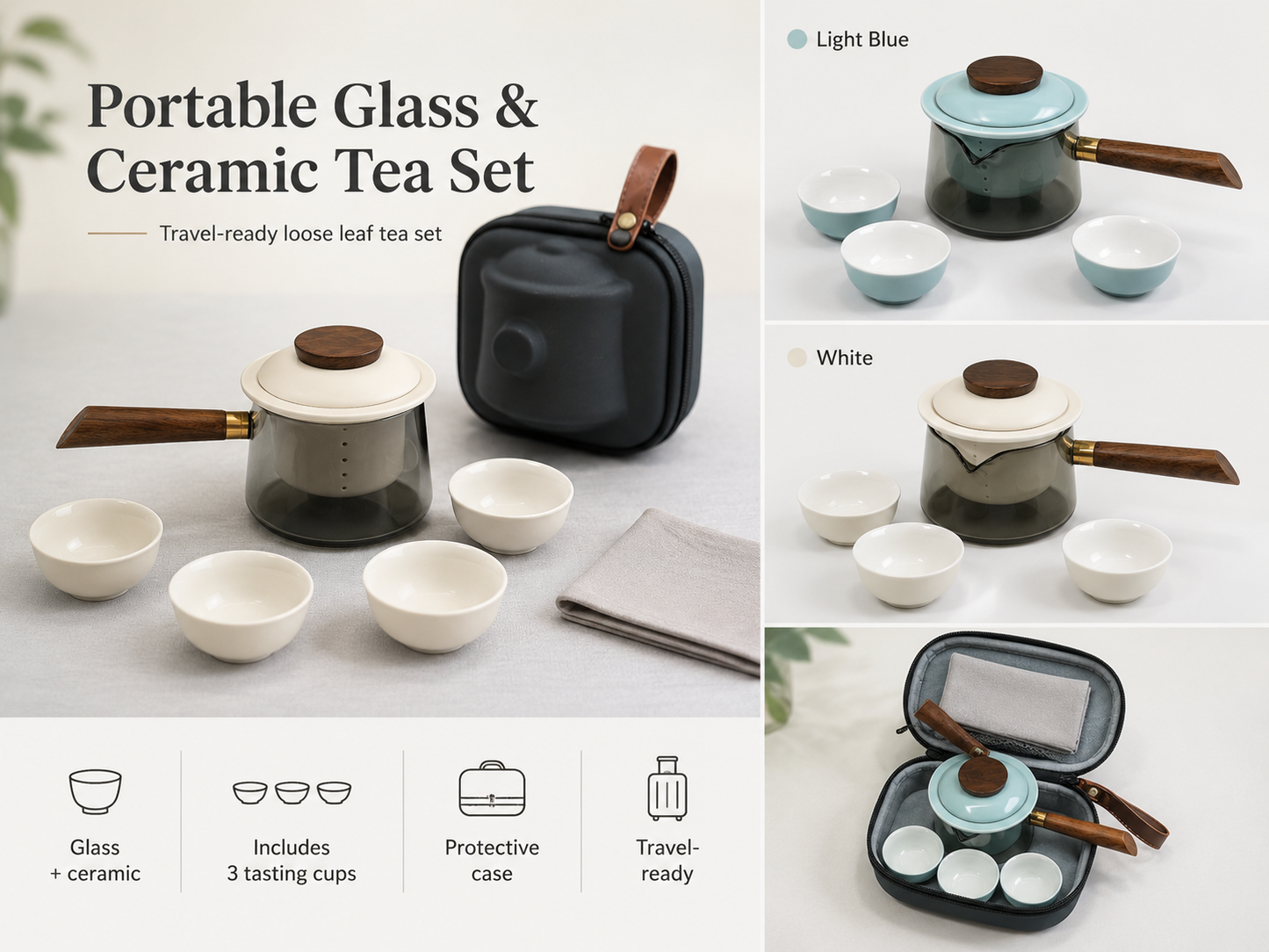 Tea Set - Portable Travel Set