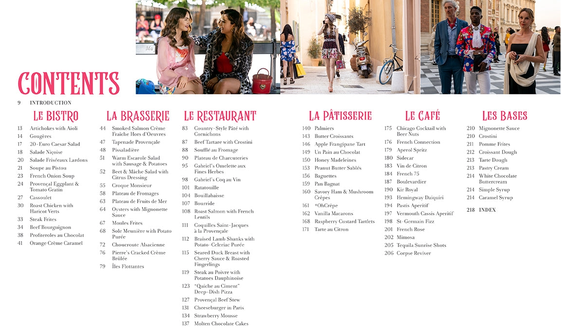 Book - Emily in Paris: the Official Cookbook