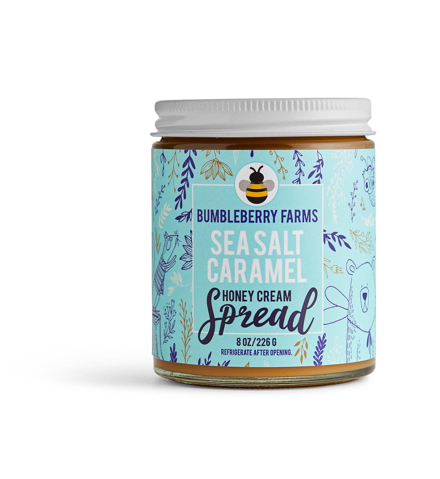 Spread - Sea Salt Caramel Honey Cream (8oz)