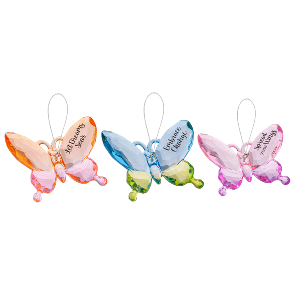Decor - Treasured Butterfly Ornaments