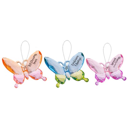 Decor - Treasured Butterfly Ornaments