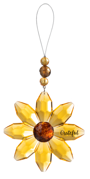 Decor - Autumn Sunflower 6"5"