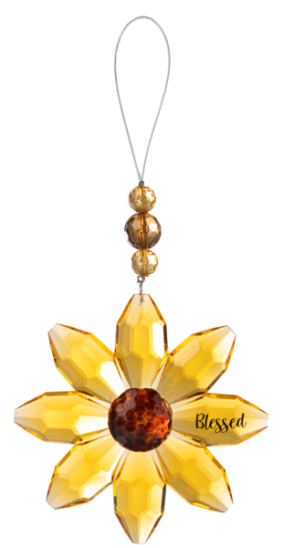 Decor - Autumn Sunflower 6"5"