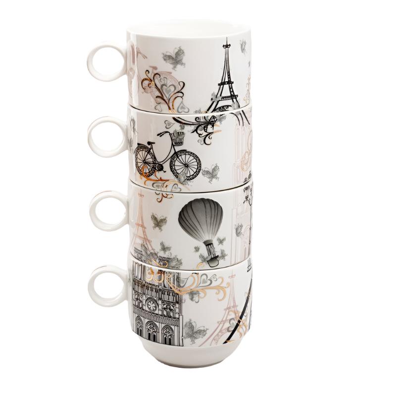 Mug - 5 Piece Tower Mugs Set