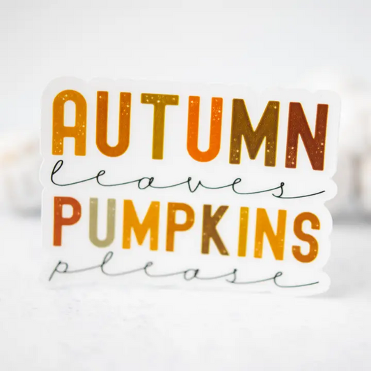 Sticker - Fall Season