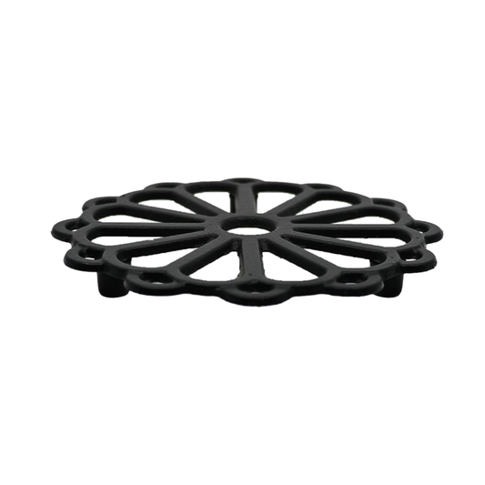 Teapot Trivet Stand 5.3"D Cast Iron