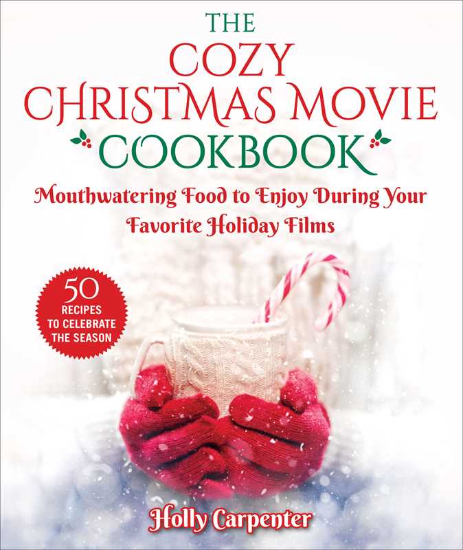 Book- Cozy Christmas Movie Cookbook by Holly Carpenter