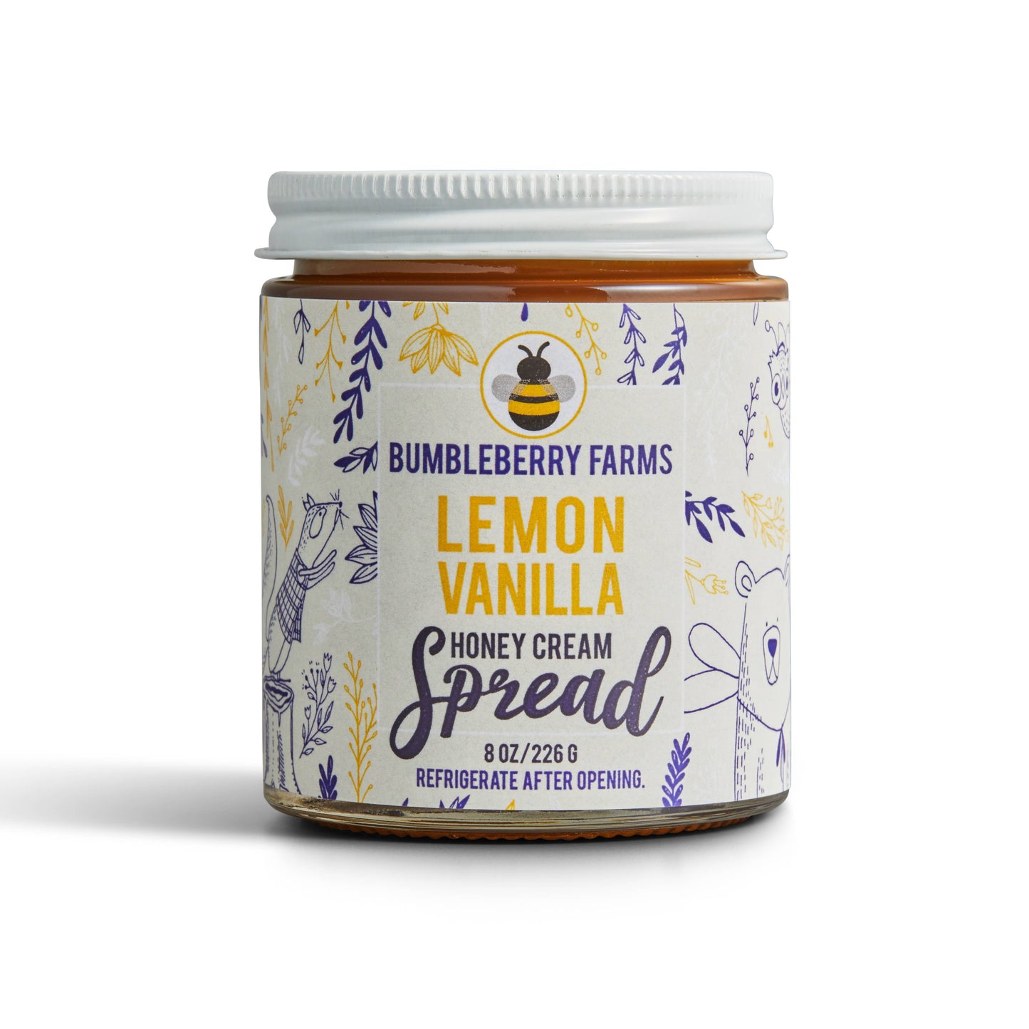 Spread - Lemon Vanilla Honey 8oz