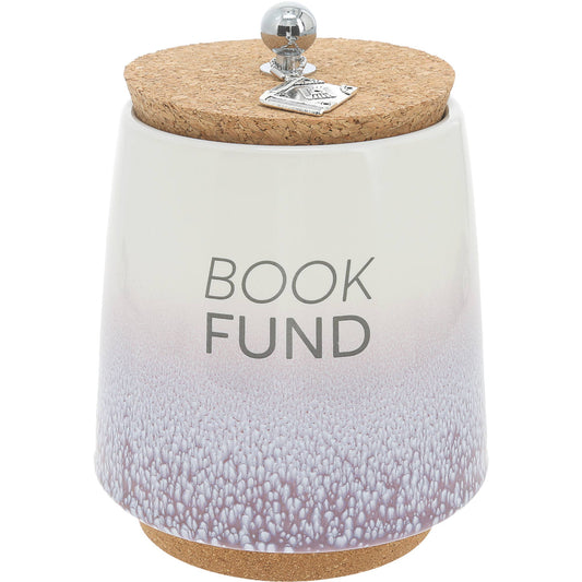 Book Fund Ceramic Savings Bank – 6.5"