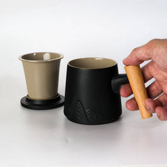 Brew In Mug - Mountain Mist (10fl) W/ Lid and Infuser