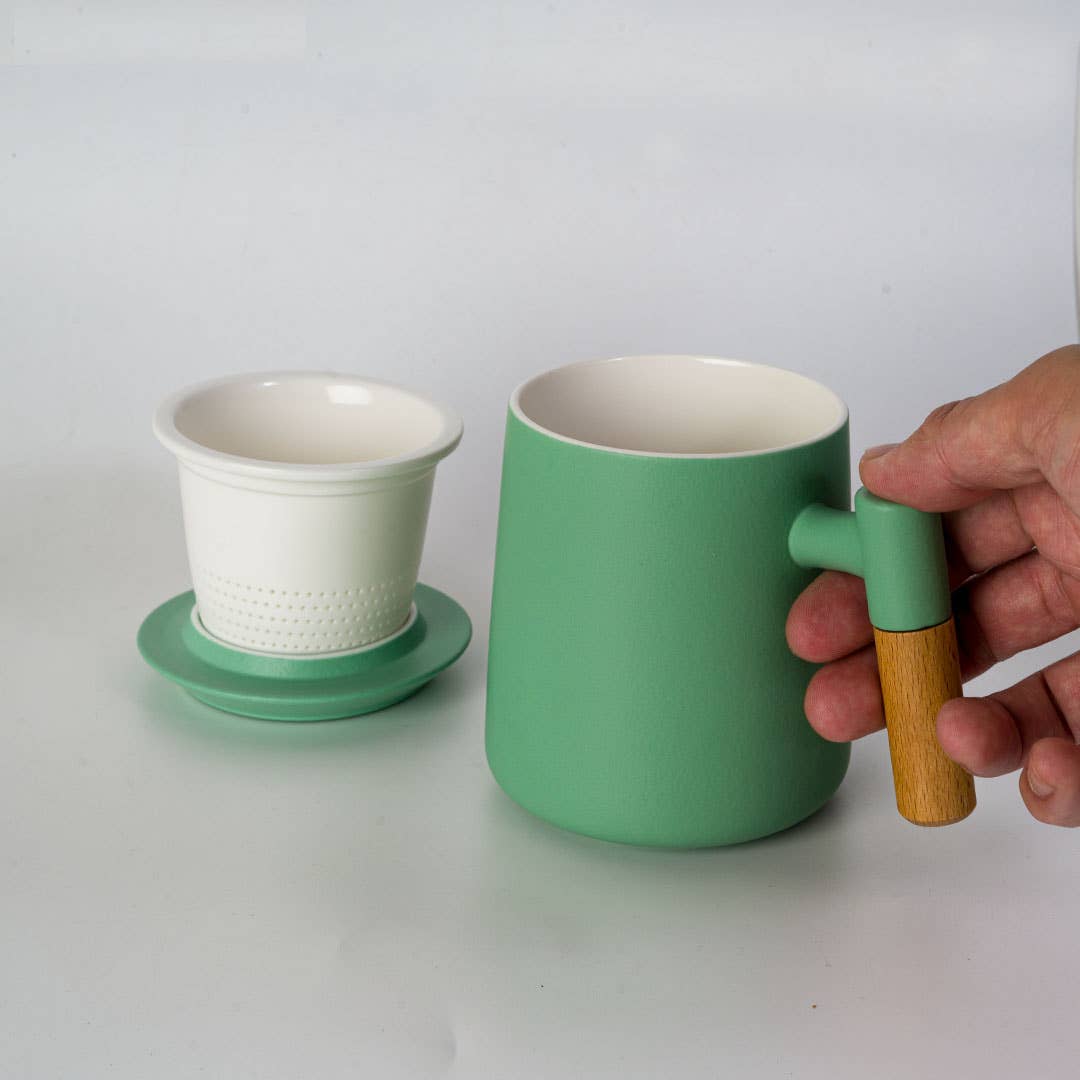 Brew In Mug - Loma Mist (13oz) W/ Lid and Infuser