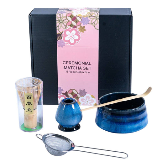 Matcha Set - Midnight Blue Ceremonial ( 5 Piece Matcha Kit)