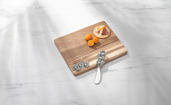 Cutting Board With Decorative Spreader