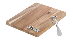 Cutting Board With Decorative Spreader